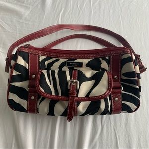 Kate Spade Zebra Print Purse